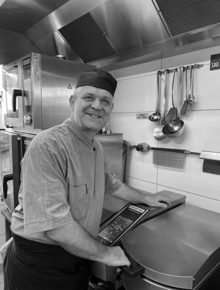 Gilles Richard, chef du restaurant Qu'est-ce t'en penses ??